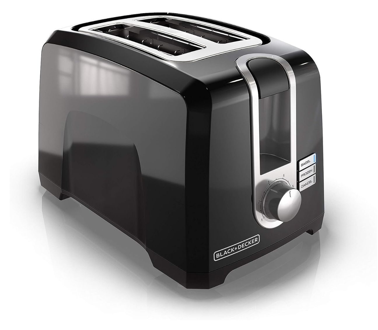 Black + Decker 2 slice toaster