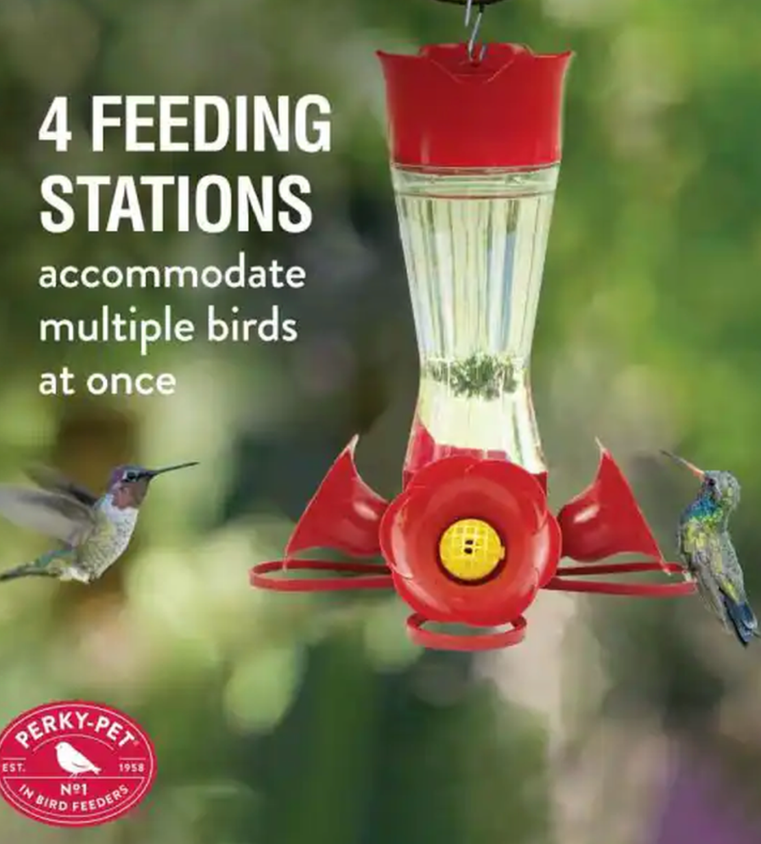 8 Oz Hummingbird Feeder