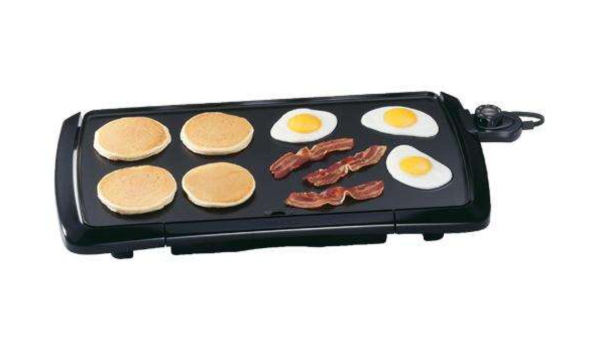 Presto 1500 Watt Cool Touch Electric Griddle With Nonstick Surface