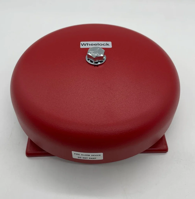 Audible fire alarm 43t g6 24 wheelock RED BELL