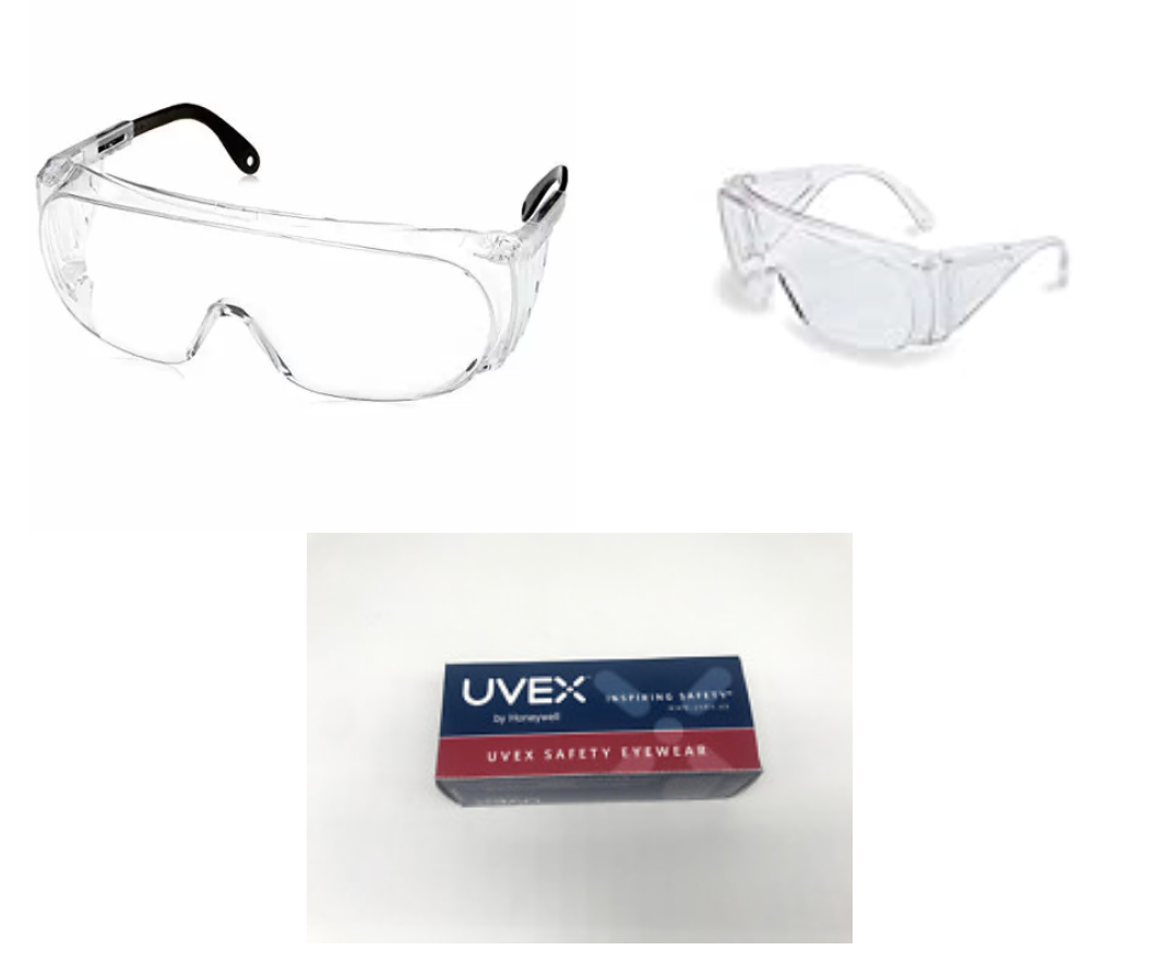 Uvex by Sperian 763-S0250X Uvex Ultraspec 2000 Clear Frames Cl Xtr Lens