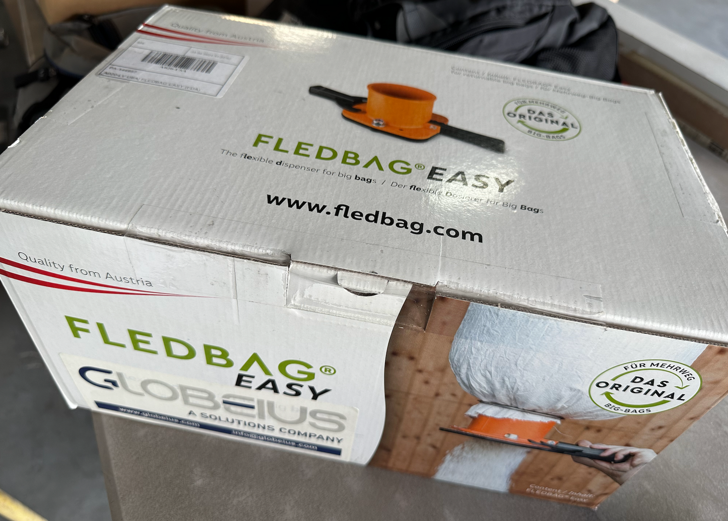 Fledbag Easy The Flexible Dispenser For Big Bags Polyamide Whit Glass Fiber