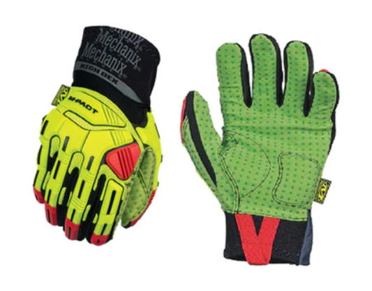 MECHANIC WEAR GLOVES FLUORESCENT