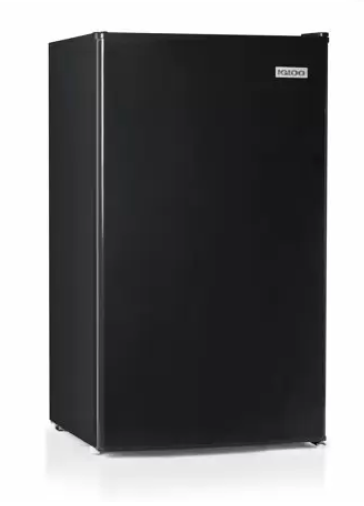 Igloo - 3.2 Cu. Ft. Mini Fridge with Freezer - Black