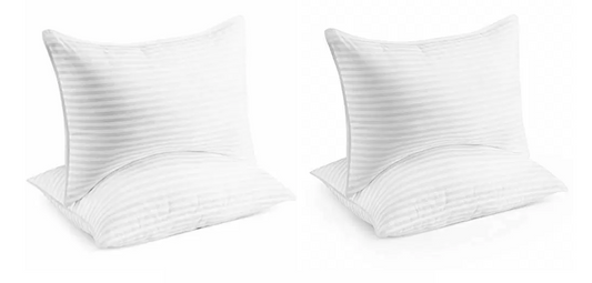 Beckham Hotel Collection Luxury Linens Down Alternative Pillows for Sleeping Qu