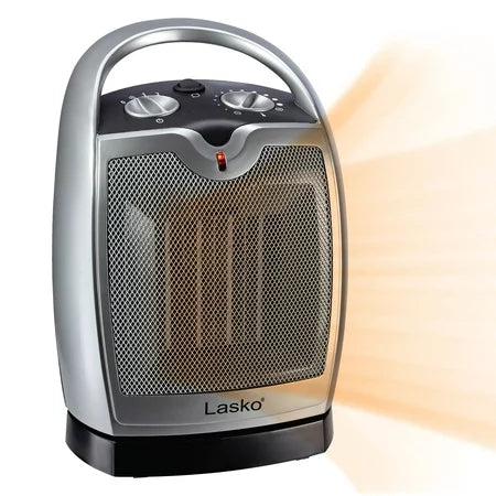 Lasko Ceramic Tower Electric Space Heater with Thermostat