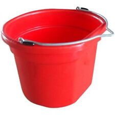 Master Rancher MR8QP-FSB-RED 8 Quart Red Flat Bucket