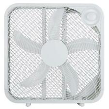 Electric Square Box Fan White 20